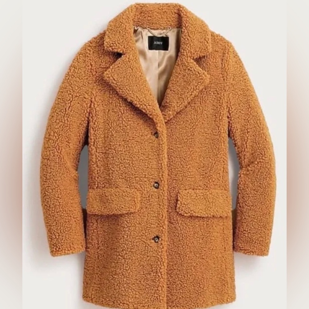 J. Crew Teddy Sherpa Jacket XS - NWT